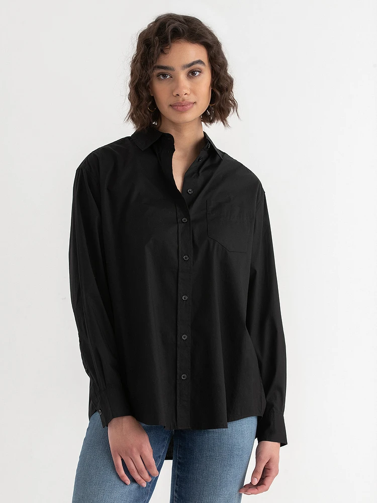 Relaxed Button-Down Shirt