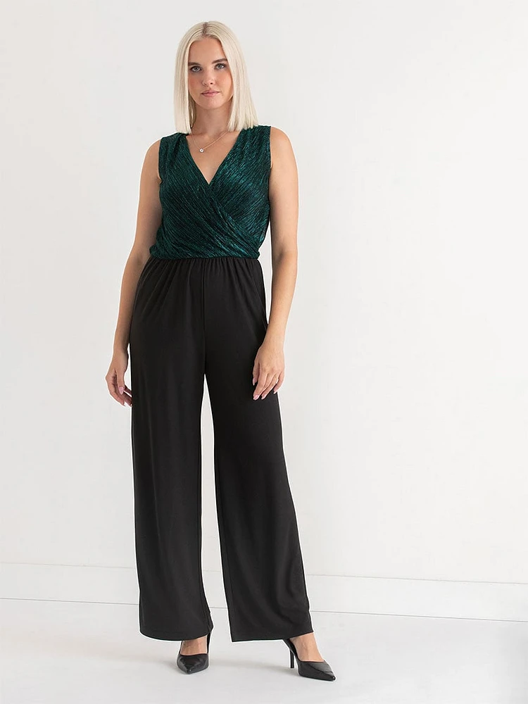 Tinsel Crossover Jumpsuit