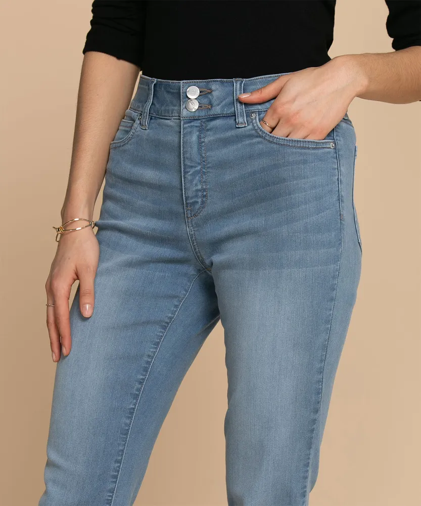 Sylvie Slim Jean with Cuff by LRJ