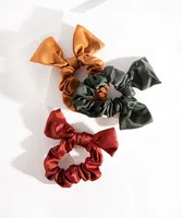 Bow Scrunchie 3-Pack