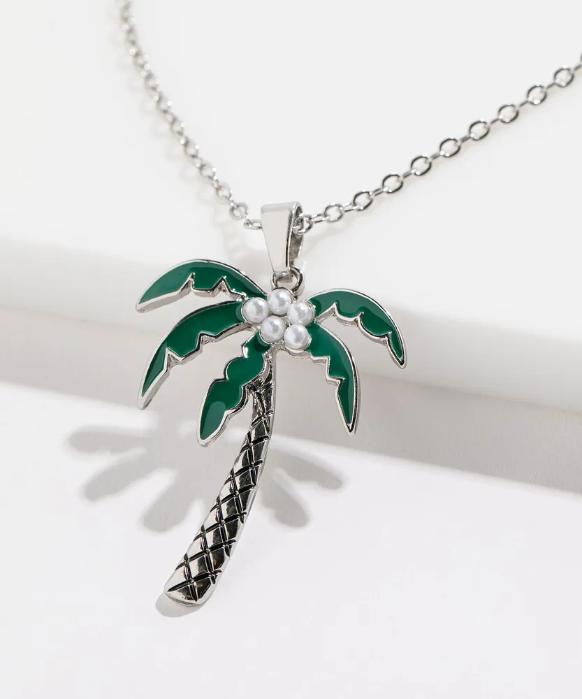 Palm Tree Necklace