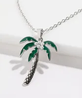 Palm Tree Necklace