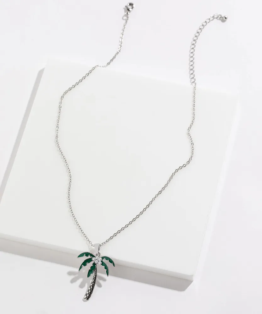 Palm Tree Necklace