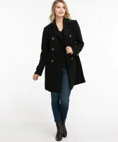 Wool Blend Peacoat