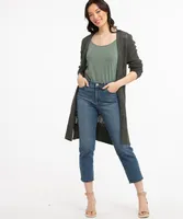 Pointelle Duster Cardigan
