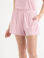 Lace Trim Cami & Shorts Sleep Set