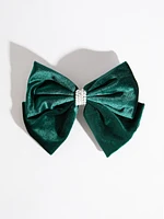 Pearl Bow Hair Clip