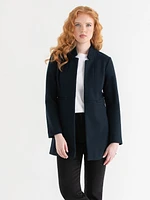 Long Line Felt Jacket