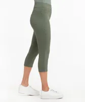 Microtwill Pull-On Capri