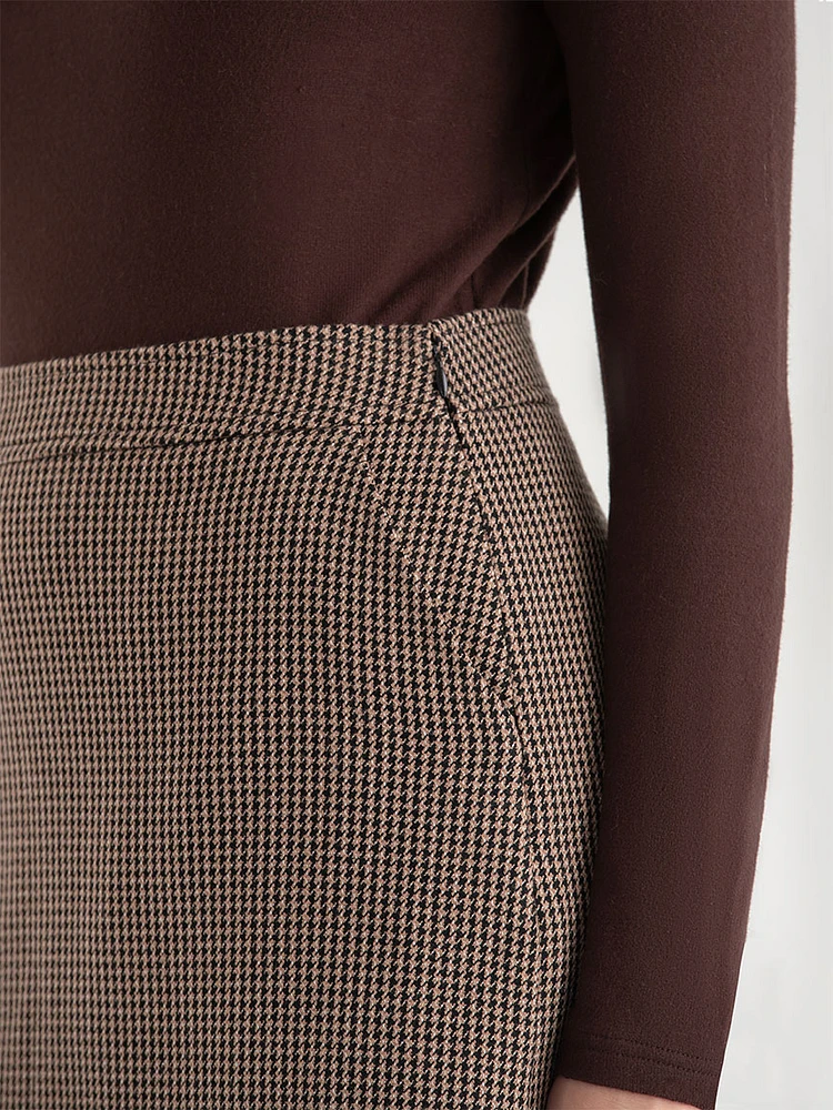 Wool-Blend Mini Skirt