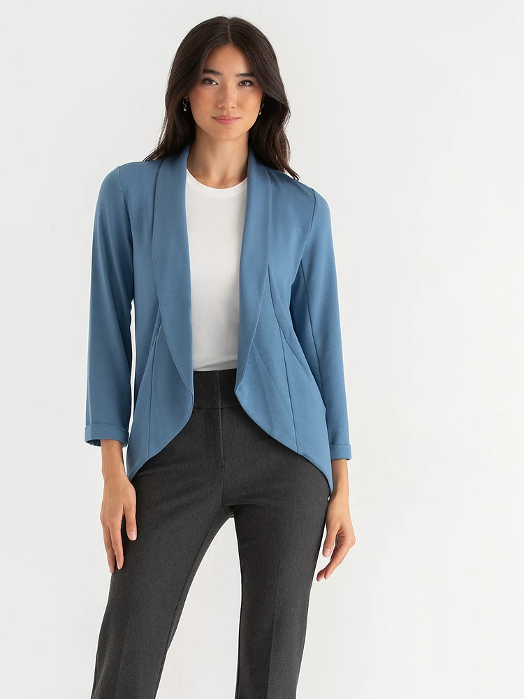 Terry Shawl Collar Cardigan