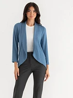 Terry Shawl Collar Cardigan