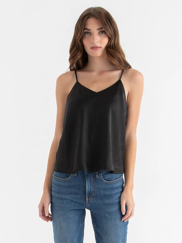 Satin V-Neck Cami