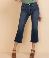 Kitty Kick Flare Jean with Raw Hem