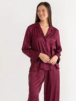 Classic Satin Pajama Set