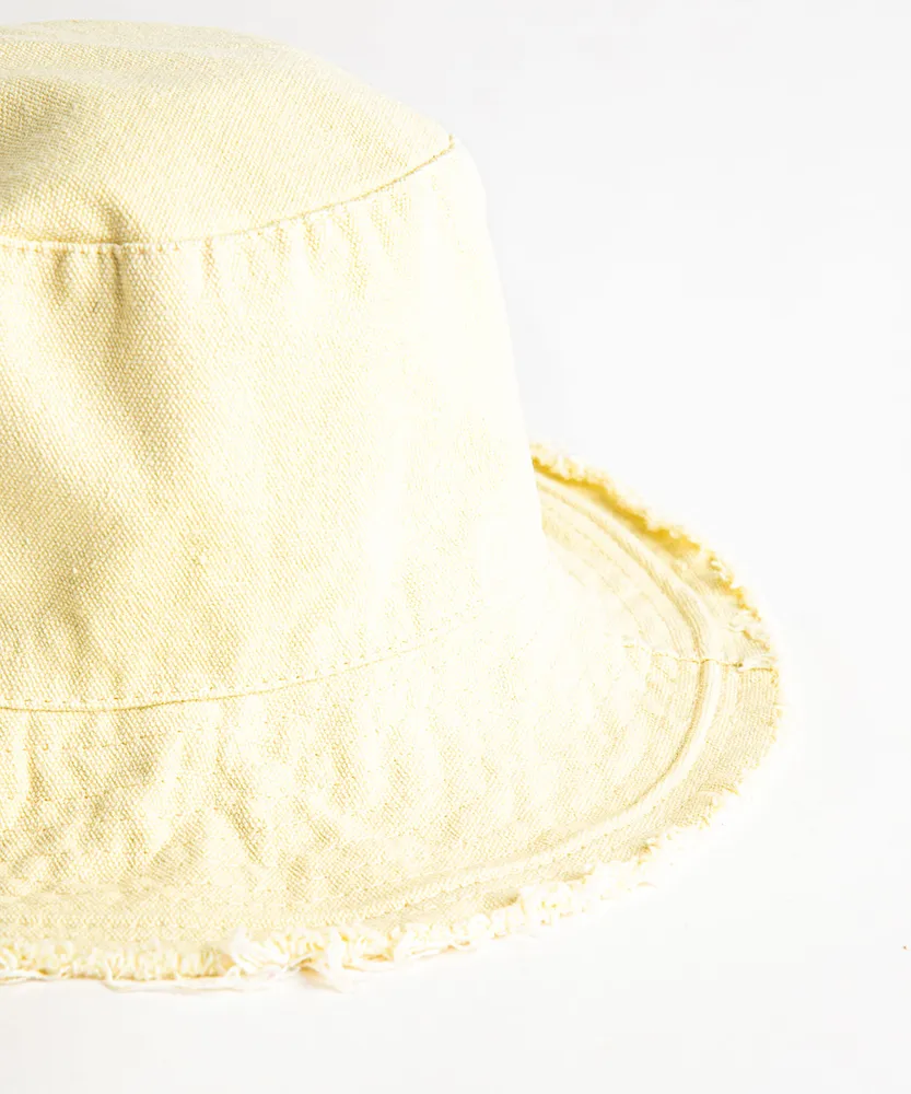 Fringed Bucket Hat