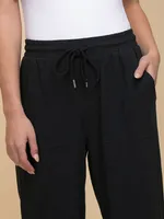 Linen Crop Pant