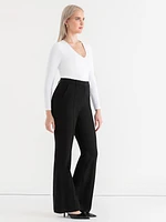 Dylan Flare Pant Luxe Ponte