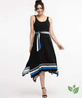 Eco-Friendly Sharkbite Hem Dress