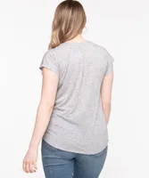 Short Sleeve Henley Tee