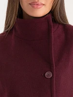 Etienne Wool Wrap Coat