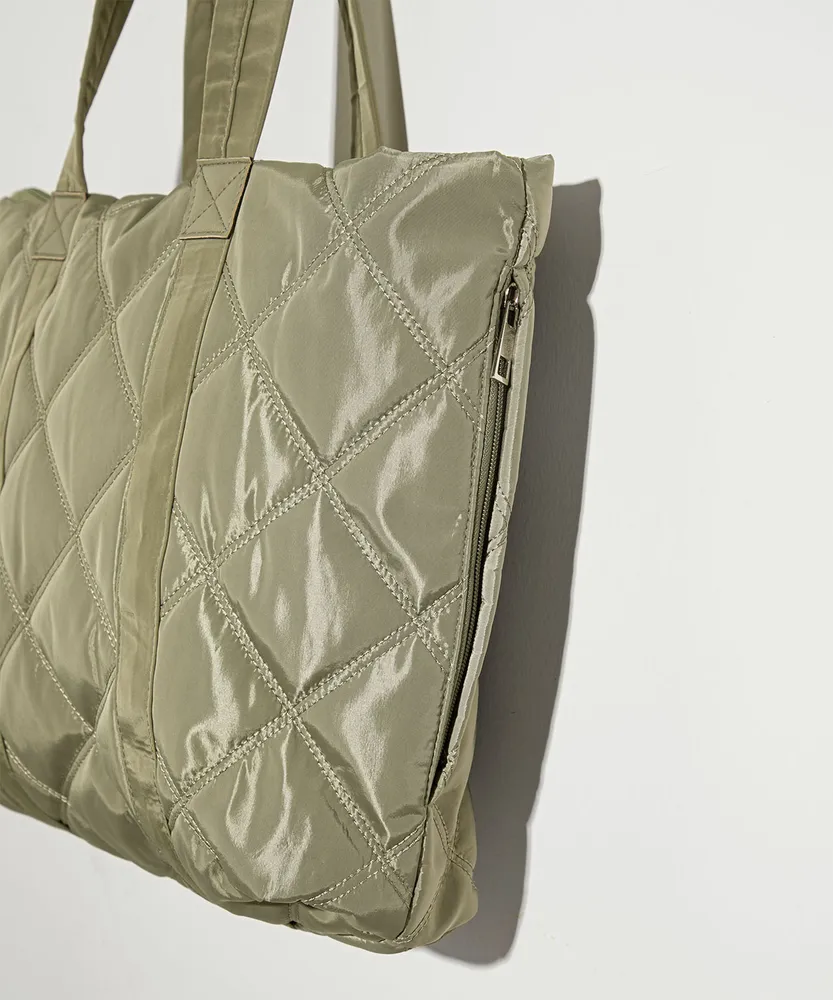 Quilted Tote Bag