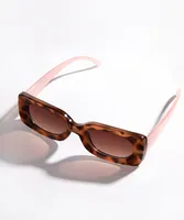 Rectangular Tortoise Sunglasses