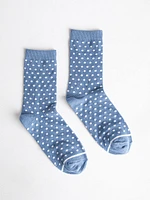 Polka Dot Crew Socks