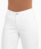 Eco-Friendly Slim Wide Crop Jean