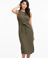 Ribbed Sleeveless Dress