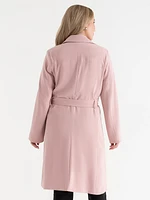 Belted Trench Coat Blazer