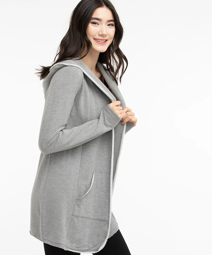French Terry Hooded Cover-Up