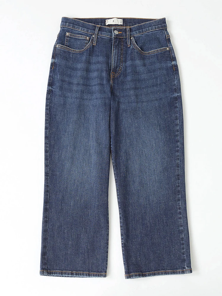 Lucy Straight Leg Cropped Jeans