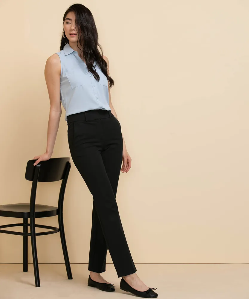 Perfect Stretch Straight-Leg Pant