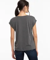 Twist Neck Extended Sleeve Top