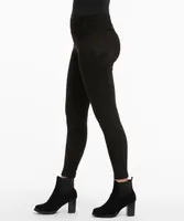 Black Faux Suede Legging