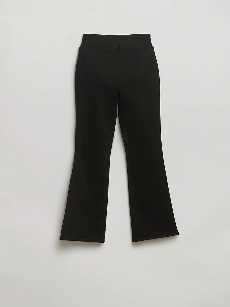 Marlow Pull-On Crop Bootcut Jeans