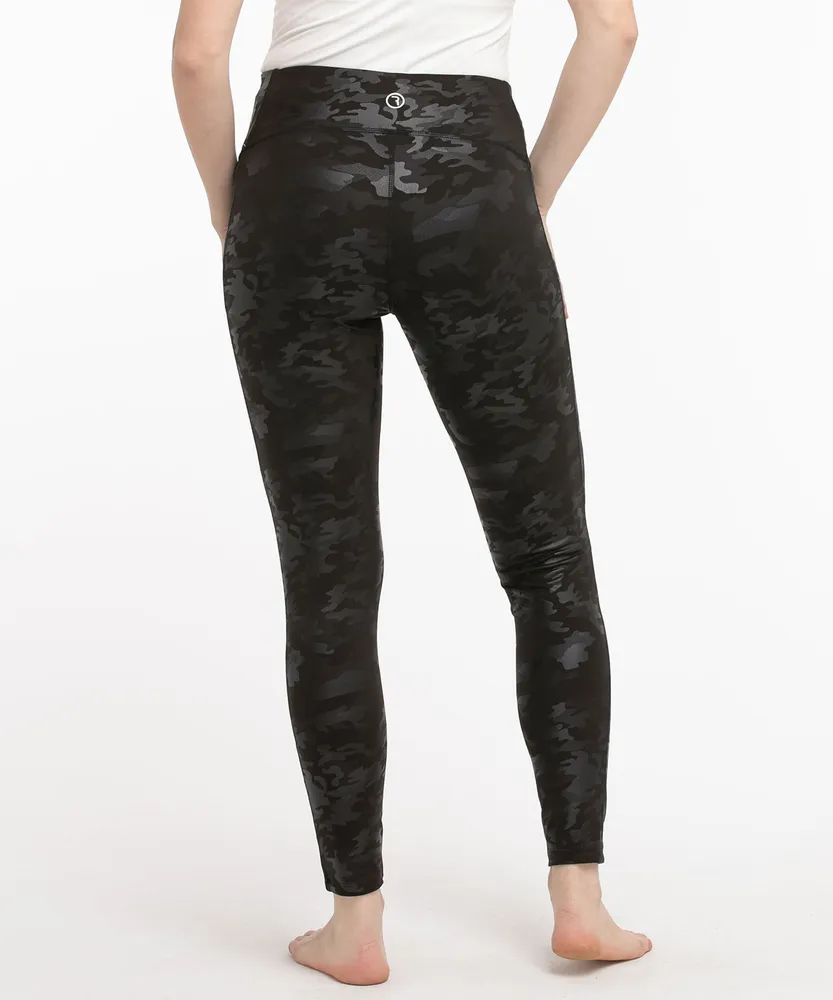 Black Camo Active Legging