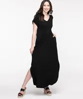 Pocketed T-Shirt Maxi Dress