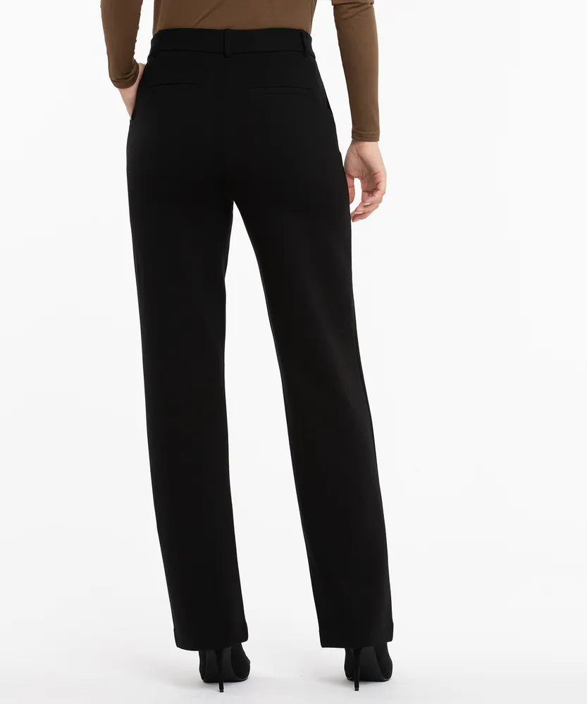 Ponte Fly Front Trouser Black