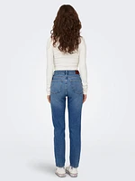 Emily High Waist Straight Leg Jeans