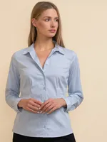 Talia Fitted Collared Shirt