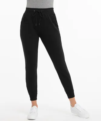 French Terry Zipper-Pocket Jogger