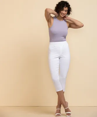 Skinny Capri Pant Microtwill