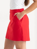 Luxe Ponte Mini Skirt