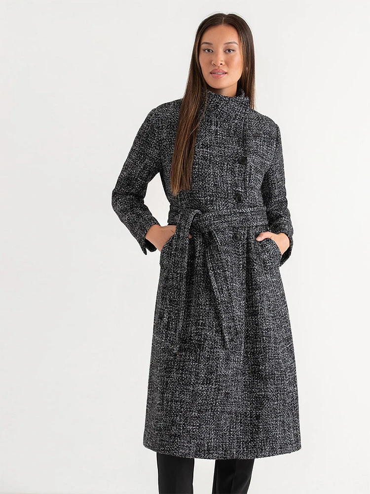 Wool Wrap Coat