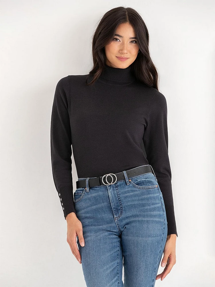 Cashmere Turtleneck Sweater