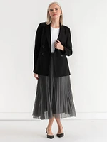 Release Pleat Midi Skirt