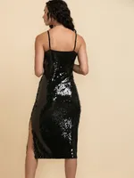 Strappy Sequin Dress