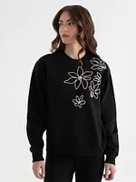 Classic Fit Cotton Crewneck Sweatshirt